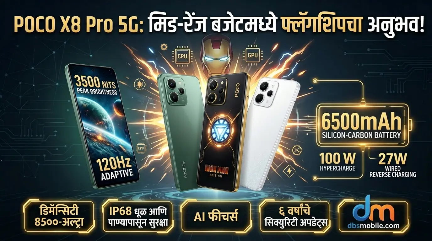 poco x8 POCO X8 Pro 5G Features dbsmobile