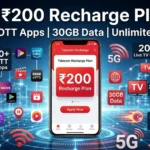 Vi ₹200 Recharge Plan: 20+ OTT Apps, Unlimited 5G Data आणि 30GB Data मिळणार