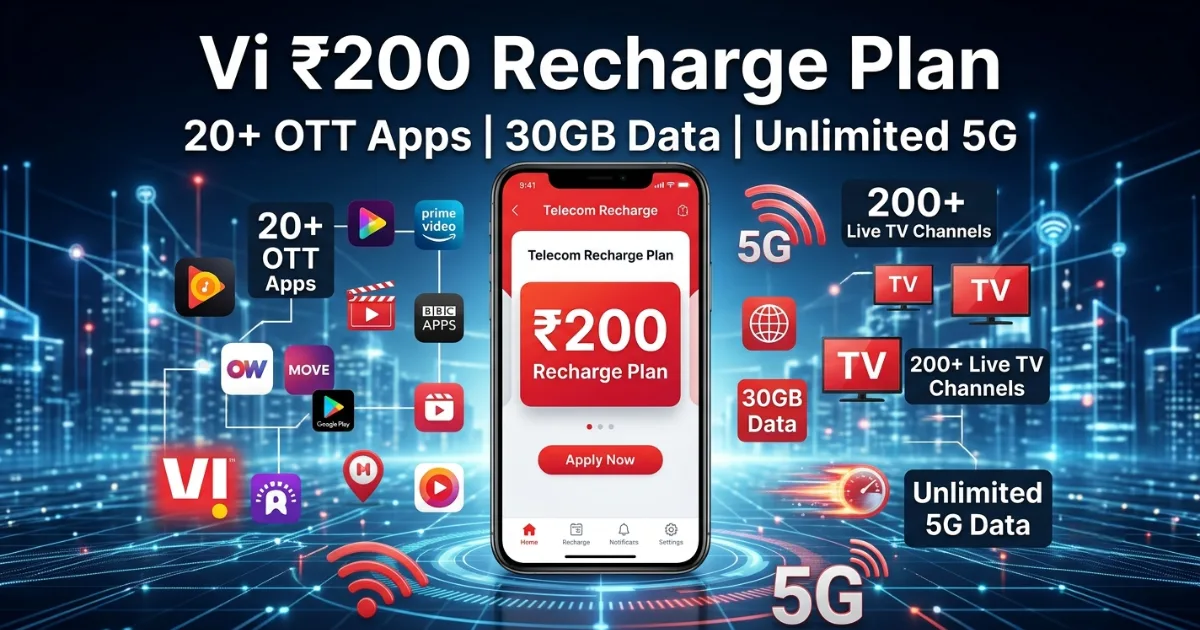 Vi ₹200 Recharge Plan